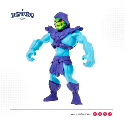 ¡Es un momento fascinante para unirse a la emocionante acción y aventura de MOTU™ y los secretos del Castillo de Grayskull™! Estas figuras de acción flexibles de 18 cm de Masters of the Universe™ están diseñadas para flexionarse y lograr poses emocionantes, ideales para crear las historias más divertidas.