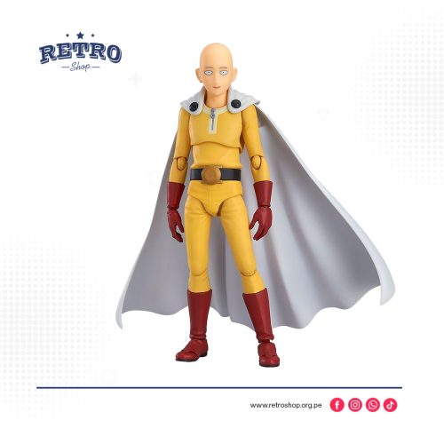 Con más de 20 puntos de articulación, puedes recrear fácilmente las poses icónicas de Saitama de One Punch Man. Desde su pose clásica de "un solo golpe" hasta expresiones faciales cautivadoras, esta figura te permite dar vida a tus escenas favoritas del anime.