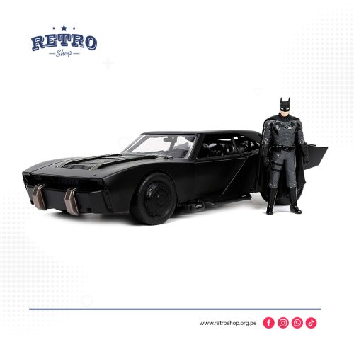 DC Comics Batman, Batmobile con figura