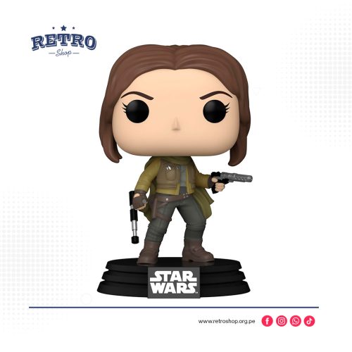 Funko Pop!: Star Wars: El poder de la galaxia - Jyn Erso, exclusivo