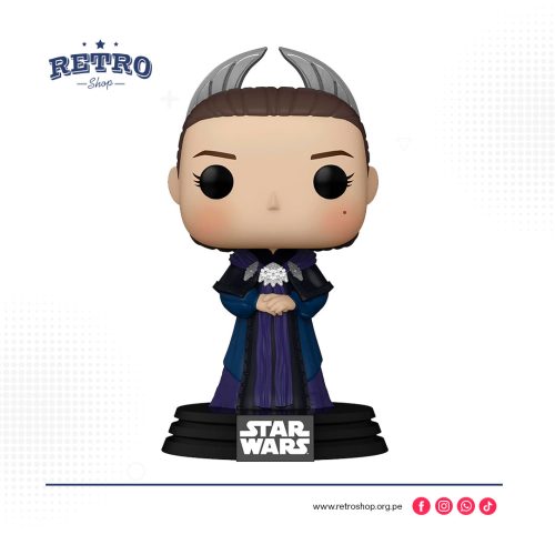 Funko Star Wars: El poder de la galaxia - Padme Amidala en vestido del Senado