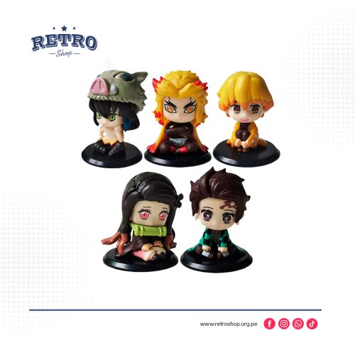 Kimetsu no Yaiba de una manera completamente nueva con estas irresistibles figuras miniaturas