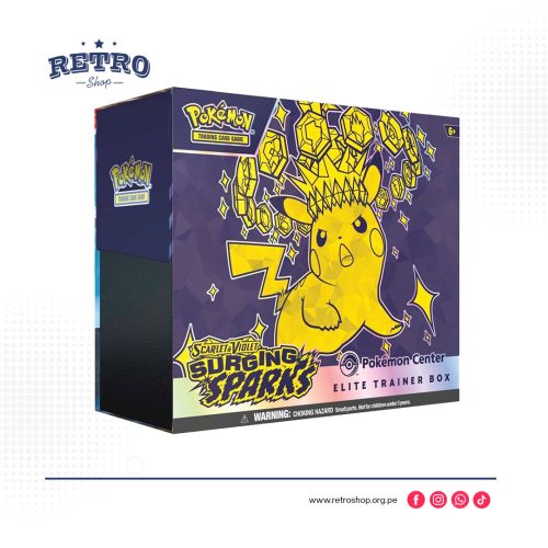 Pokemon TCG: Scarlet & Violet-Surging Sparks - Elite Trainer Box