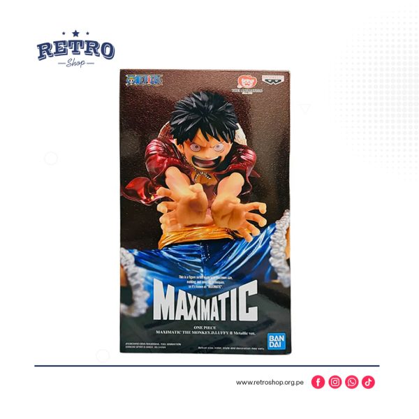 Banpresto-ONE-PIECE-MAXIMATIC-Monkey.D.jpg Banpresto Maximatic The Monkey D. Luffy II Metallic Version NYCC 2022 - One Piece
