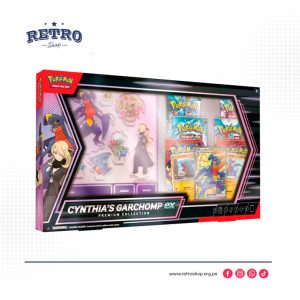 CARTAS-DE-POKEMON-TCG-CYNTHIA-GARCHOMP-EX-PREMIUM-COLLECTION-SPA.jpg Pokemon TCG Destind Rivals Cynthias Garchomp Ex Premiun Collection - Español