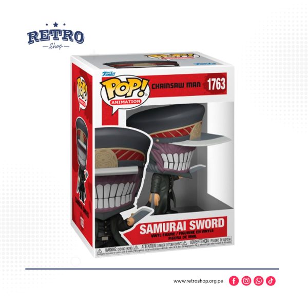 Chainsaw-Man-Espada-Samurai.jpg Funko Pop Animation: Chainsaw Man - Espada Samurai
