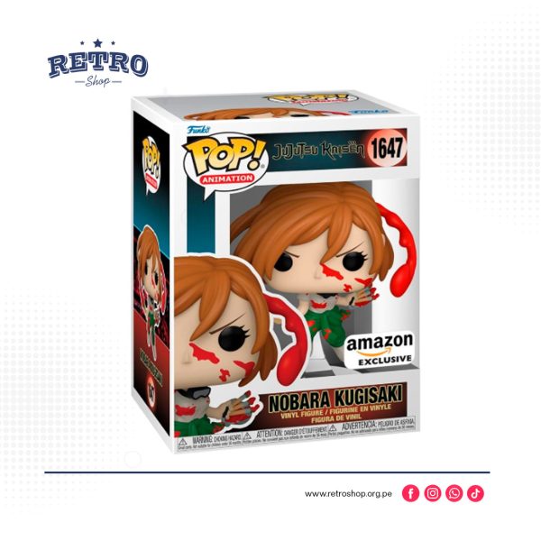 Funko-Animacion-Jujutsu-Kaisen-Nobara-Kugisaki-1.jpg Funko Animación: Jujutsu Kaisen - Nobara Kugisaki #1647