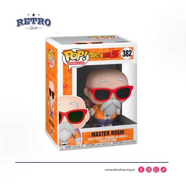 Funko-Pop-Animation-Dragonball-Z-Figura-coleccionable-de-Master-Roshi.jpg Funko Pop Animation: Dragonball Z - Master Roshi #382
