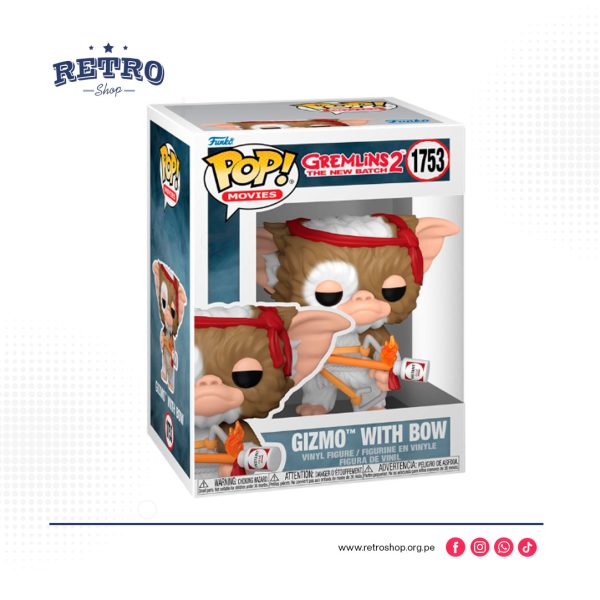 Funko Pop Movies: Gremlins - Gizmo con lazo #1753