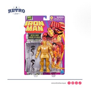 Marvel Legends Series Iron Man (Modelo 01 - Gold)