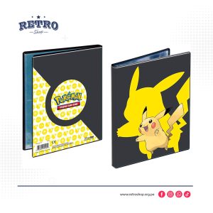 PORTFOLIO-FOR-POKEMON-PIKACHU-4-POCKET.jpg Ultra Pro Pokémon E-15104 Pokemon 4 Pocket Portfolio-Pikachu