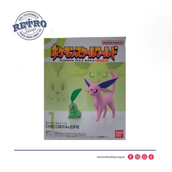Pokémon Scale World Chikorita & Effie