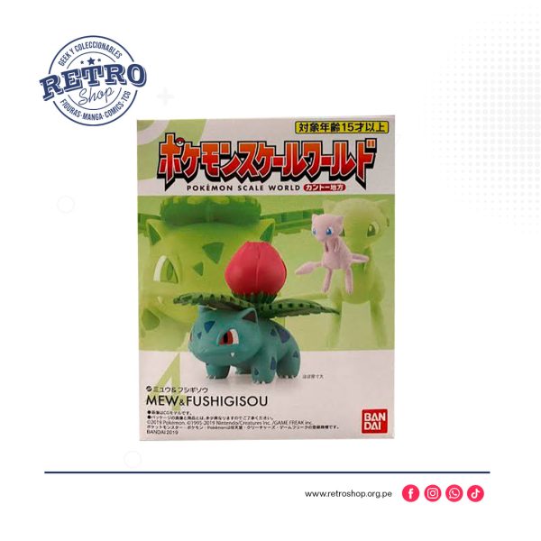 Pokémon Scale World Mew & Ivysaur