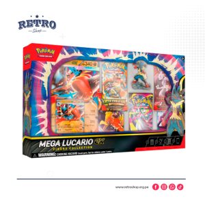 Pokemon TCG Mega Lucario Ex Figura Coleccion Español