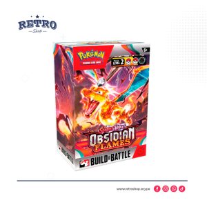 Pokemon TCG Obsidian Flames Build Battle Box Ingles
