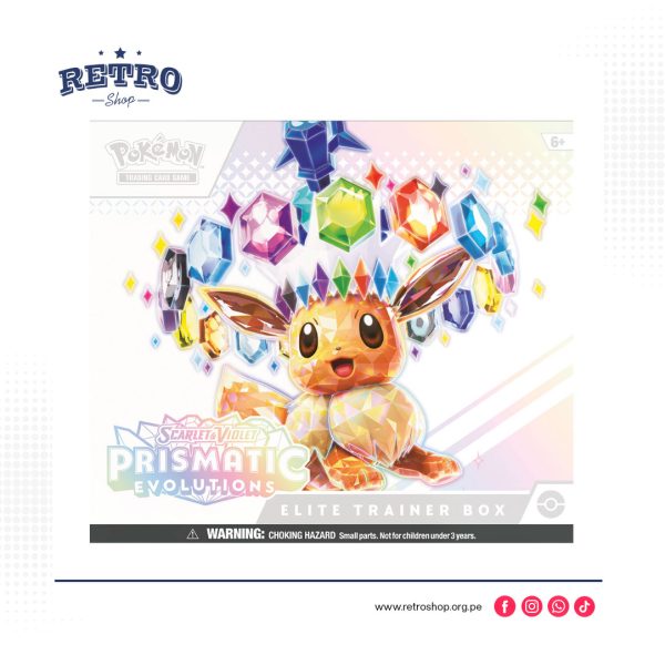 Scarlet-Violet-Prismatic-Evolutions-Pokemon-Center-Elite-Trainer-Box.jpg Scarlet & Violet: Prismatic Evolutions - Elite Trainer Box