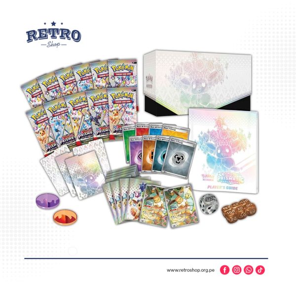 Scarlet-Violet-Prismatic-Evolutions-Pokemon-Center-Elite-Trainer-Box-9.jpg Scarlet & Violet: Prismatic Evolutions - Elite Trainer Box