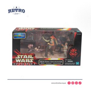 Set de Figuras Mos Espa Encounter – Star Wars Episodio I (1999) | Hasbro – Edición Coleccionista