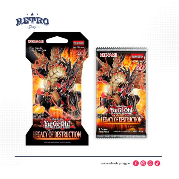 Yu-Gi-Oh! - Legacy of Destruction - Sleeved Blister Pack