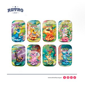 Pokemon TCG Prismatic Evolutions Mini Tin Español C/u