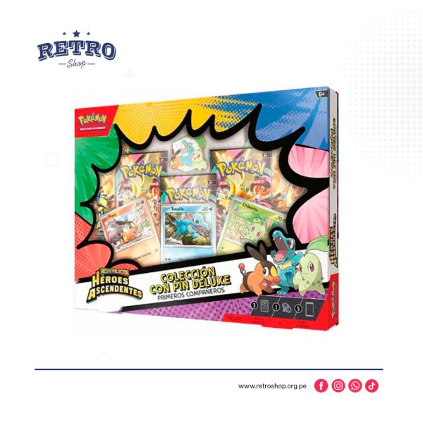 Pokémon TCG – Héroes Ascendentes Pin Deluxe (ENG)