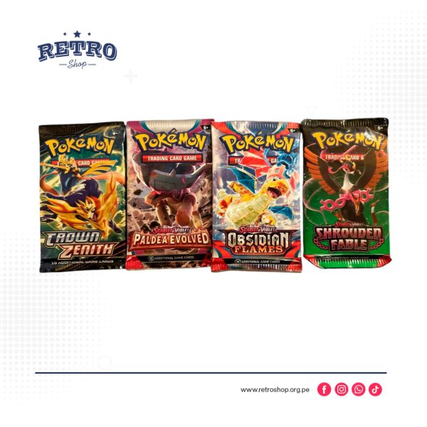 Sobres Pokemon TCG, al azar