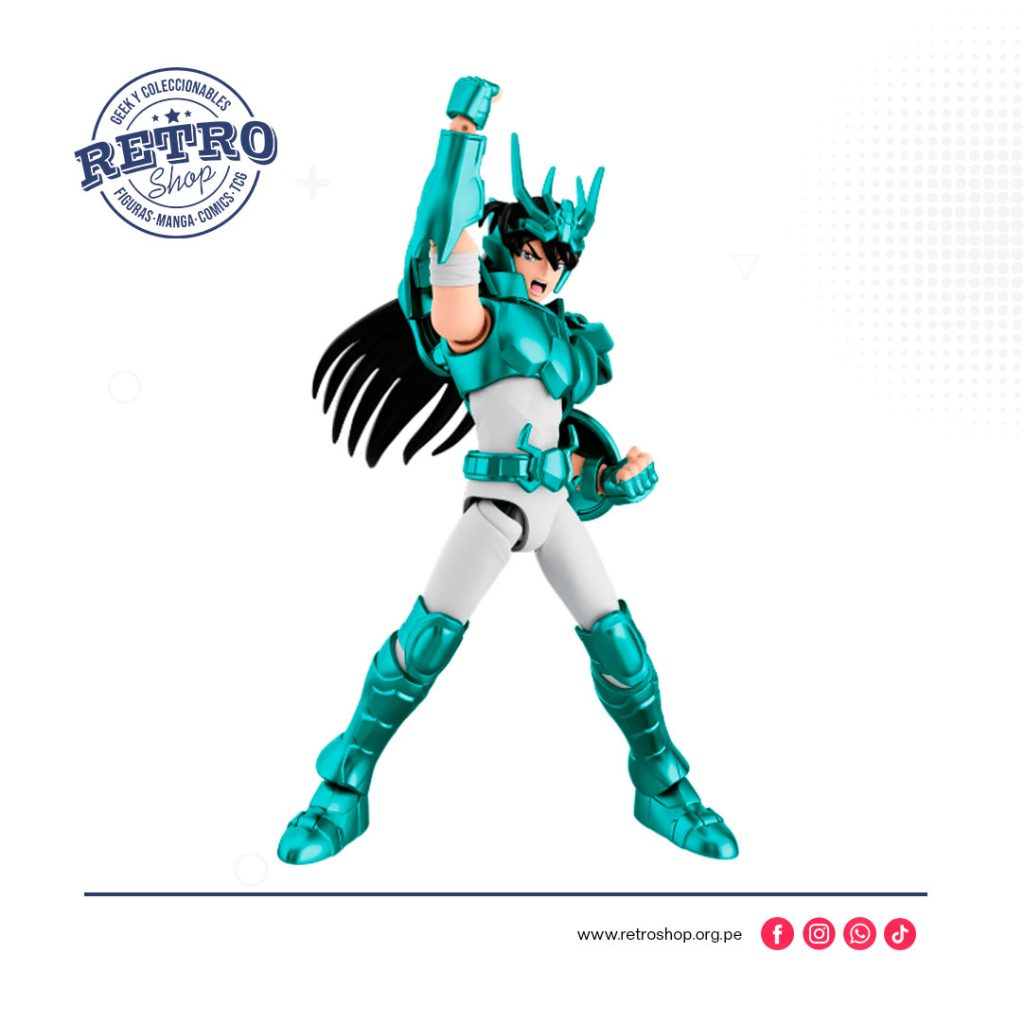 Blokees Figura Armable Saint Seiya - Dragon Shiryu - Champion Class 09