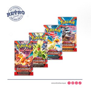 Sobre Pokémon TCG Llamas Obsidianas en Español