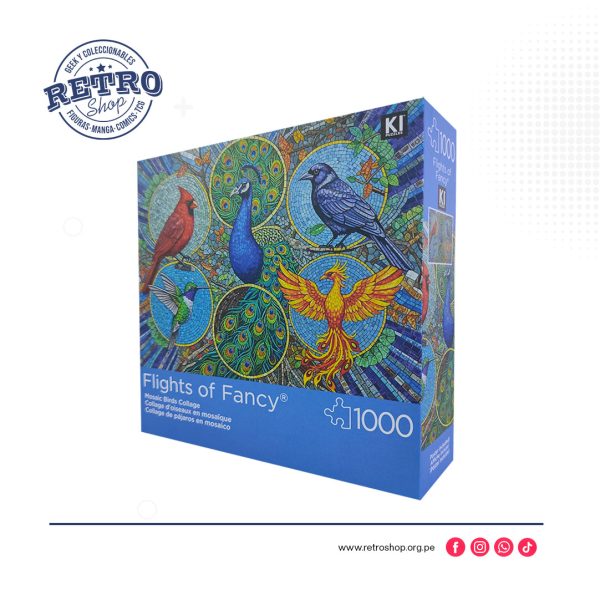 Puzzle Flights of Fancy 1000 piezas – KI Puzzles