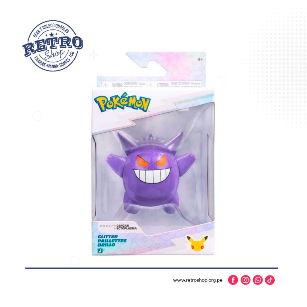 Pokémon Glitter Celebración 30.º Aniversario: Gengar
