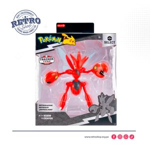 pokemon-select-serie-11-scizor Pokémon Select Serie 11: Scizor Articulado, Trainer Team Series